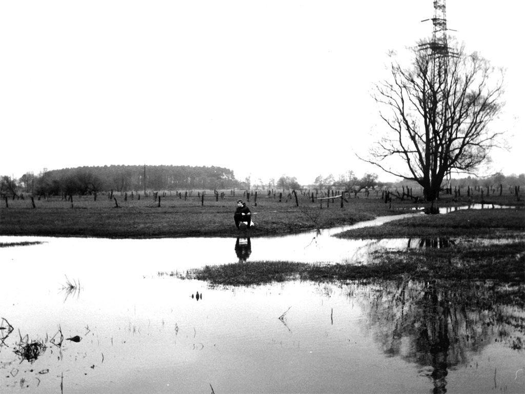 Hochwasser Nähe Viehbrücke (1960er Jahre)